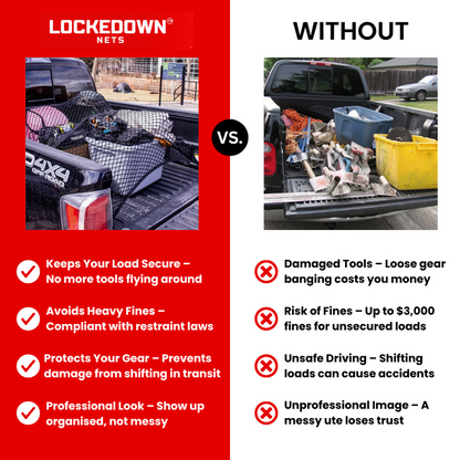 GripMate™ Heavy Duty Elastic Cargo Net