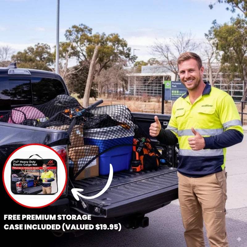 GripMate™ Heavy Duty Elastic Cargo Net