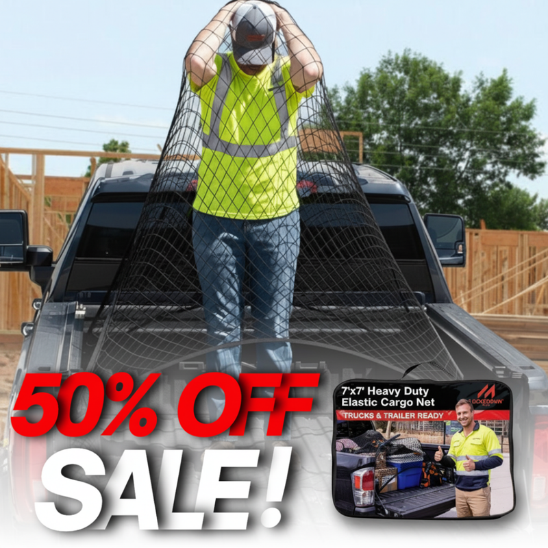 GripMate™ Heavy Duty Elastic Cargo Net